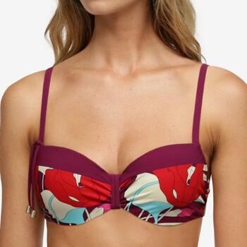 Chantelle Badmode Flowers Purple/Print Padded Bikini Bra
