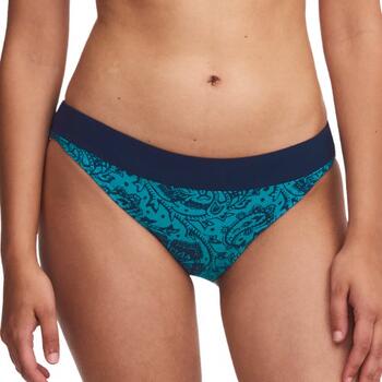 Chantelle Swimwear Flowers Blue Bikini Brief