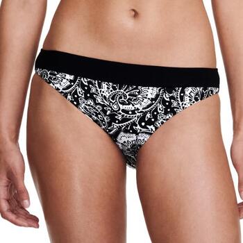 Chantelle Swimwear Flowers Black/White Bikini Brief