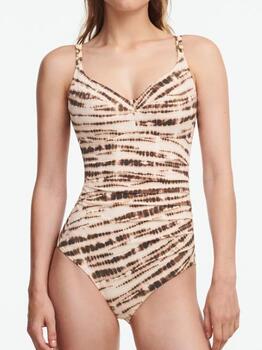 Chantelle Badmode Emblem Brown Bathingsuit
