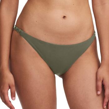 Chantelle Swimwear Emblem Khaki Bikini Brief