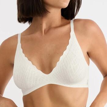 Sloggi Zero Feel Bliss White Wireless Bra