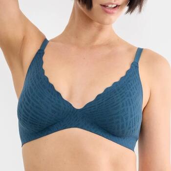 Sloggi Zero Feel Bliss Blue Wireless Bra