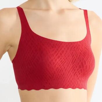 Sloggi Zero Feel Red Wireless Bra
