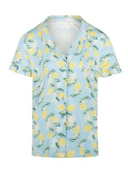 Charlie Choe Amalfi Coast Blue Sleep Shirt