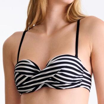 Lisca Swimwear Bondi Beach Black/White Padded Bikini Bra
