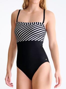 Lisca Swimwear Bondi Beach Black/White Bathingsuit