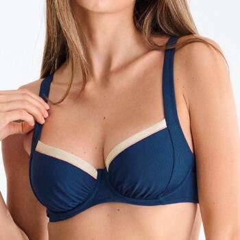 Lisca Swimwear Sydney Navy BLue Soft-Cup Bikini Bra