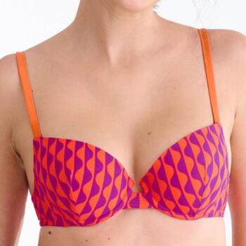 Lisca Swimwear Aruba Orange Padded Bikini Bra