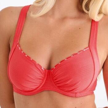 Lisca Swimwear Panama Red Soft-Cup Bikini Bra
