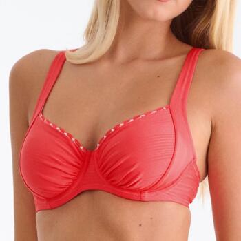 Lisca Swimwear Panama Red Soft-Cup Bikini Bra