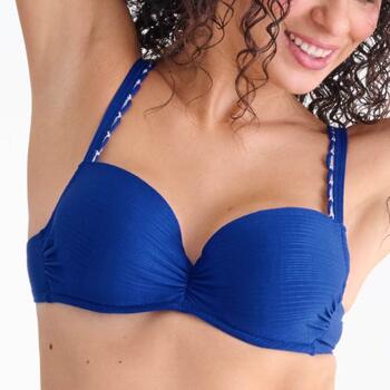Lisca Swimwear Panama Blue Padded Bikini Bra