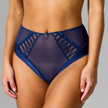 Sapph Lara Navy BLue High Waist Brief