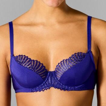 Sapph Birdie Blue Padded Bra