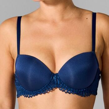 Sapph Birdie Navy BLue Padded Bra