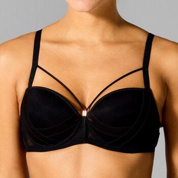 Sapph Lisette Black Padded Bra