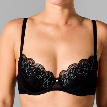 Sapph Chan Black Padded Bra