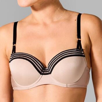 Sapph Anna Mole Grey Padded Bra