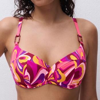 Chantelle Badmode Vita Pink/Print Soft-Cup Bikini Bra