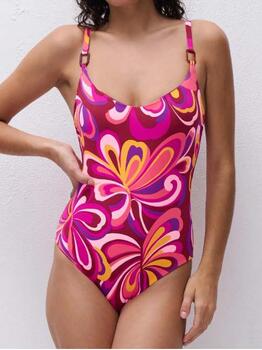 Chantelle Badmode Vita Pink/Print Bathingsuit