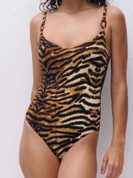 Chantelle Badmode Vita Brown/Print Bathingsuit