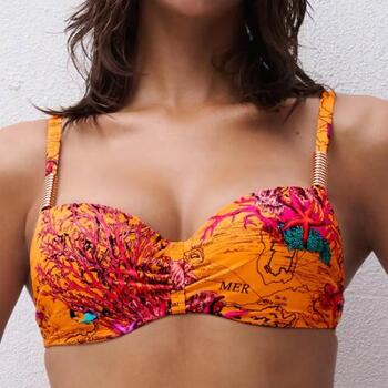 Chantelle Badmode Icon Orange Padded Bikini Bra