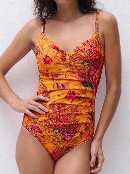Chantelle Badmode Icon Orange Bathingsuit