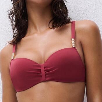 Chantelle Badmode Icon Red Padded Bikini Bra