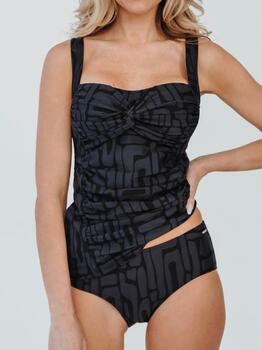 Bomain Ottowa Navy BLue Tankini Set