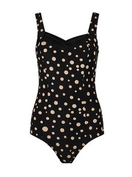 Mila Golden Dots Black Bathingsuit