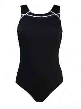 Mila Classic Black Bathingsuit