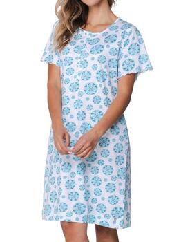 Pastunette Dames Aqua Nightdress