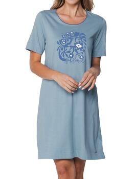 Pastunette Dames Blue Nightdress