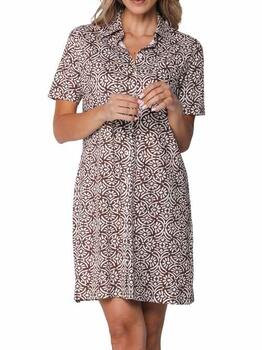 Pastunette Dames Brown Nightdress