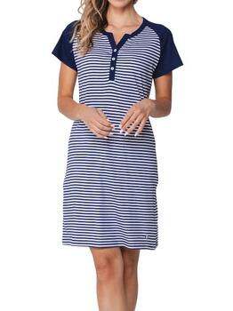 Pastunette Dames Navy BLue Nightdress