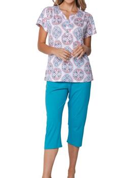 Pastunette Dames Aqua Pajama