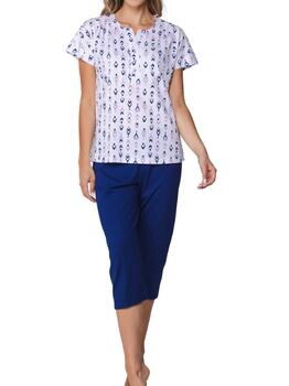 Pastunette Dames Navy BLue Pajama