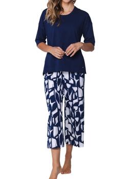 Pastunette Dames Navy BLue Pajama