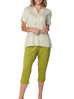 Pastunette Dames Green Pajama
