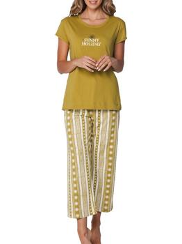 Rebelle Dames Green Pajama