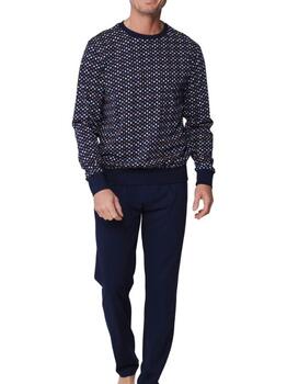 Pastunette Heren Navy BLue Pajama