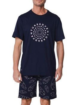 Pastunette Heren Navy BLue Shortama