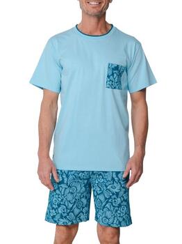 Pastunette Heren Blue Shortama