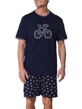 Pastunette Heren Navy BLue Shortama