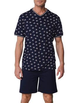 Pastunette Heren Navy BLue Shortama