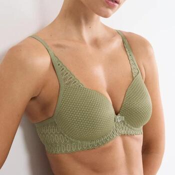 Triumph Aura Spotlight Olive Green Padded Bra