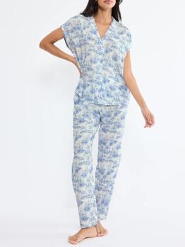 Triumph Boyfriend Fit Blue Pajama