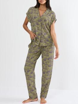 Triumph Boyfriend Fit Green Pajama