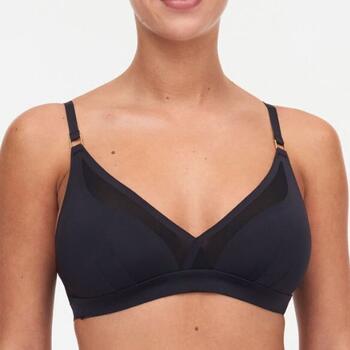 Chantelle Pure Light Black Wireless Bra