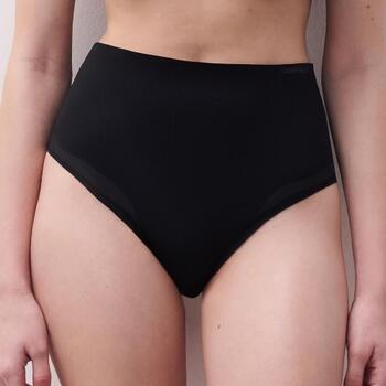 Chantelle Pure Light Black High Waist Brief
